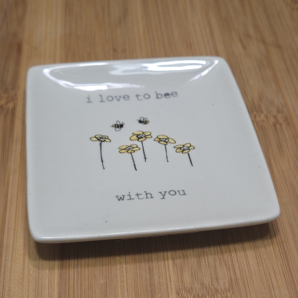 Love to Bee With You Trinket Dish